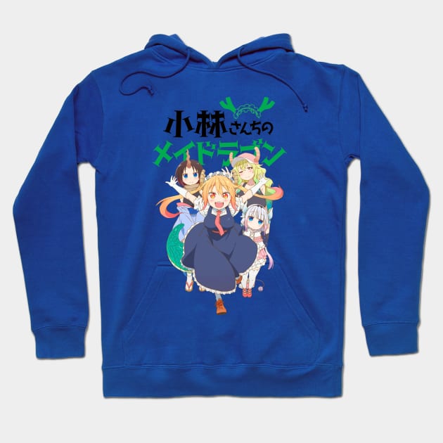 Miss Kobayashi's Dragon Maid Hoodie by TobiGL